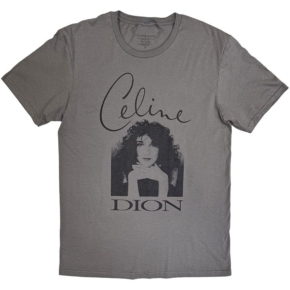 Celine Dion - Celine Photo Heren Tshirt - Grijs